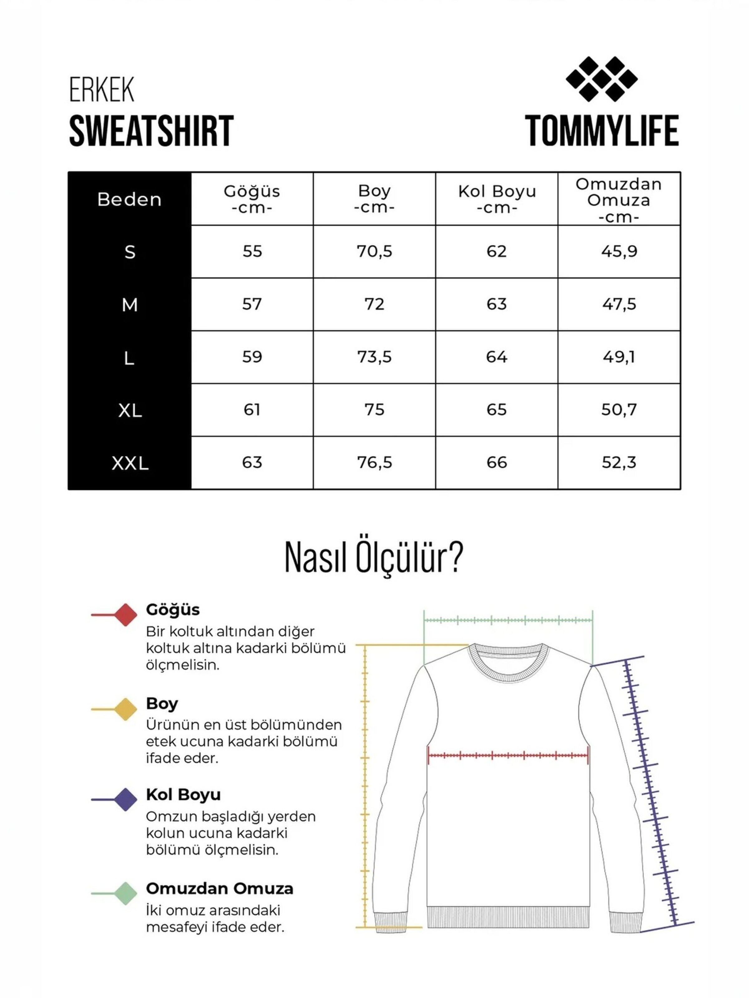 Tommy Life Sweatshirts in Rot