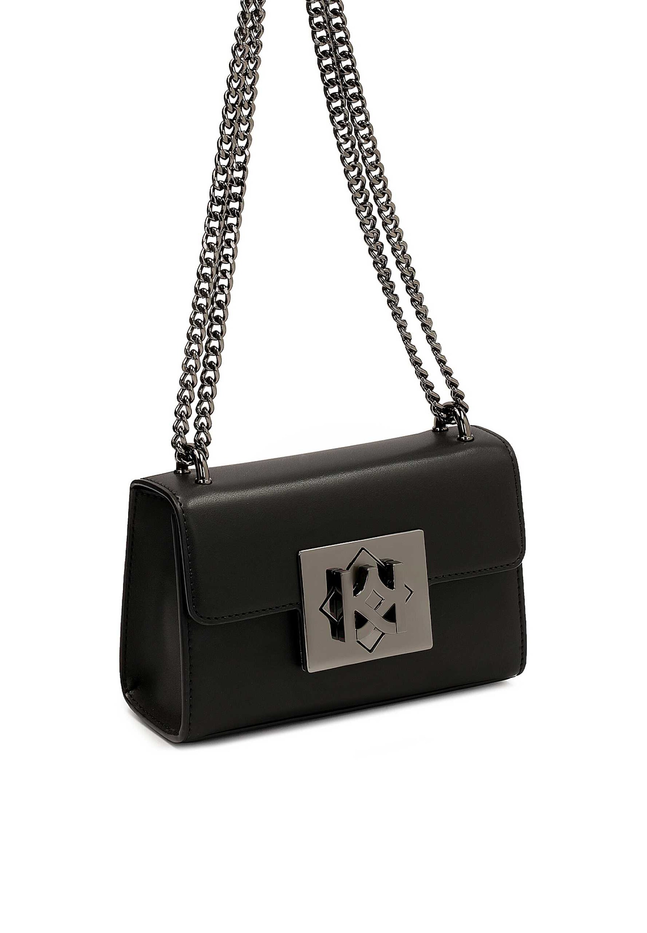 Sac bandoulière Kazar en noir