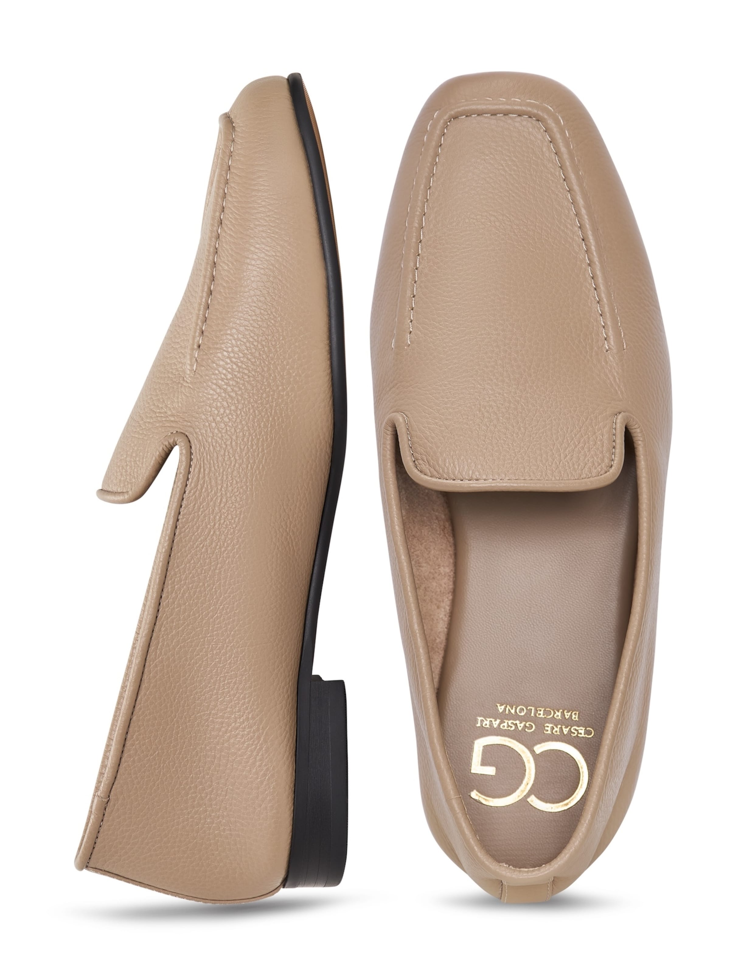 CESARE GASPARI - Zapatillas en beige