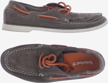 TIMBERLAND Flats & Loafers in 36 in Grey: front