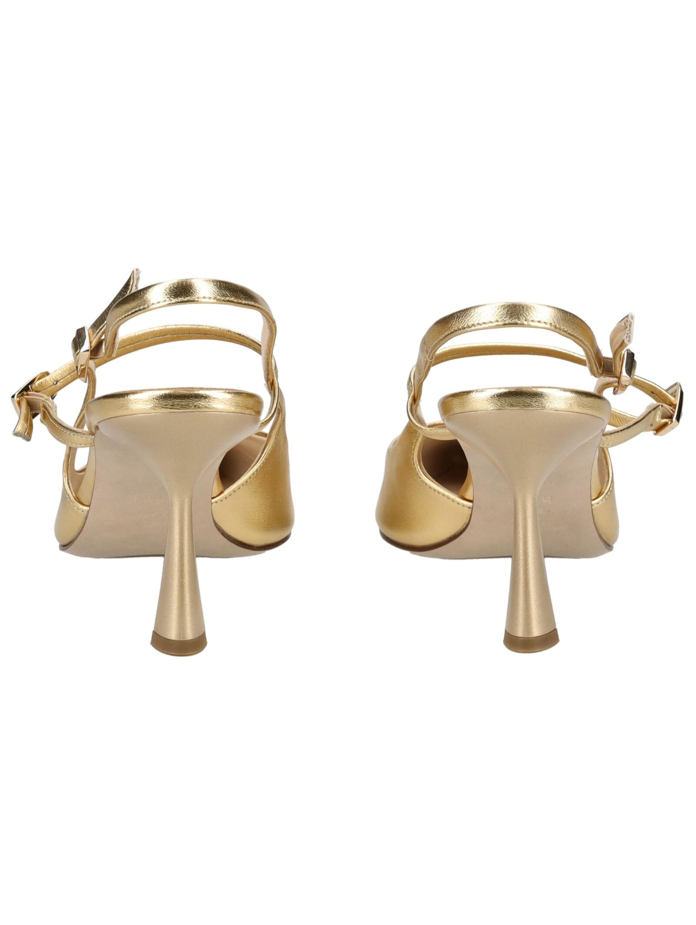 Décolleté sling di Högl in oro