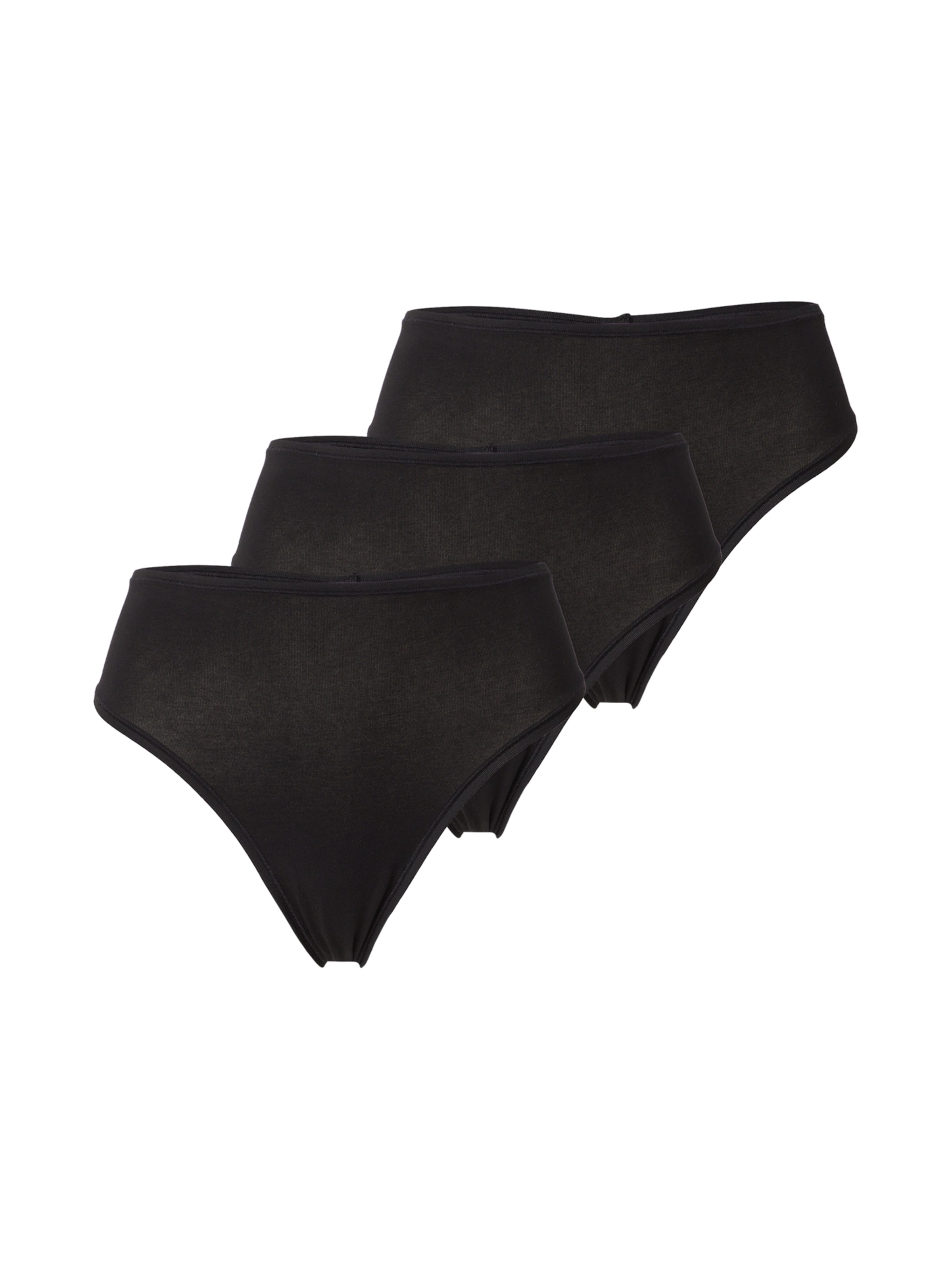 Lindex String in Schwarz: Vorderseite