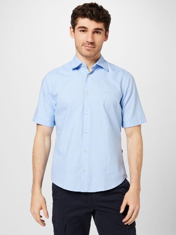 BOSS Regularny krój Koszula 'Rash' w kolorze niebieski: przód