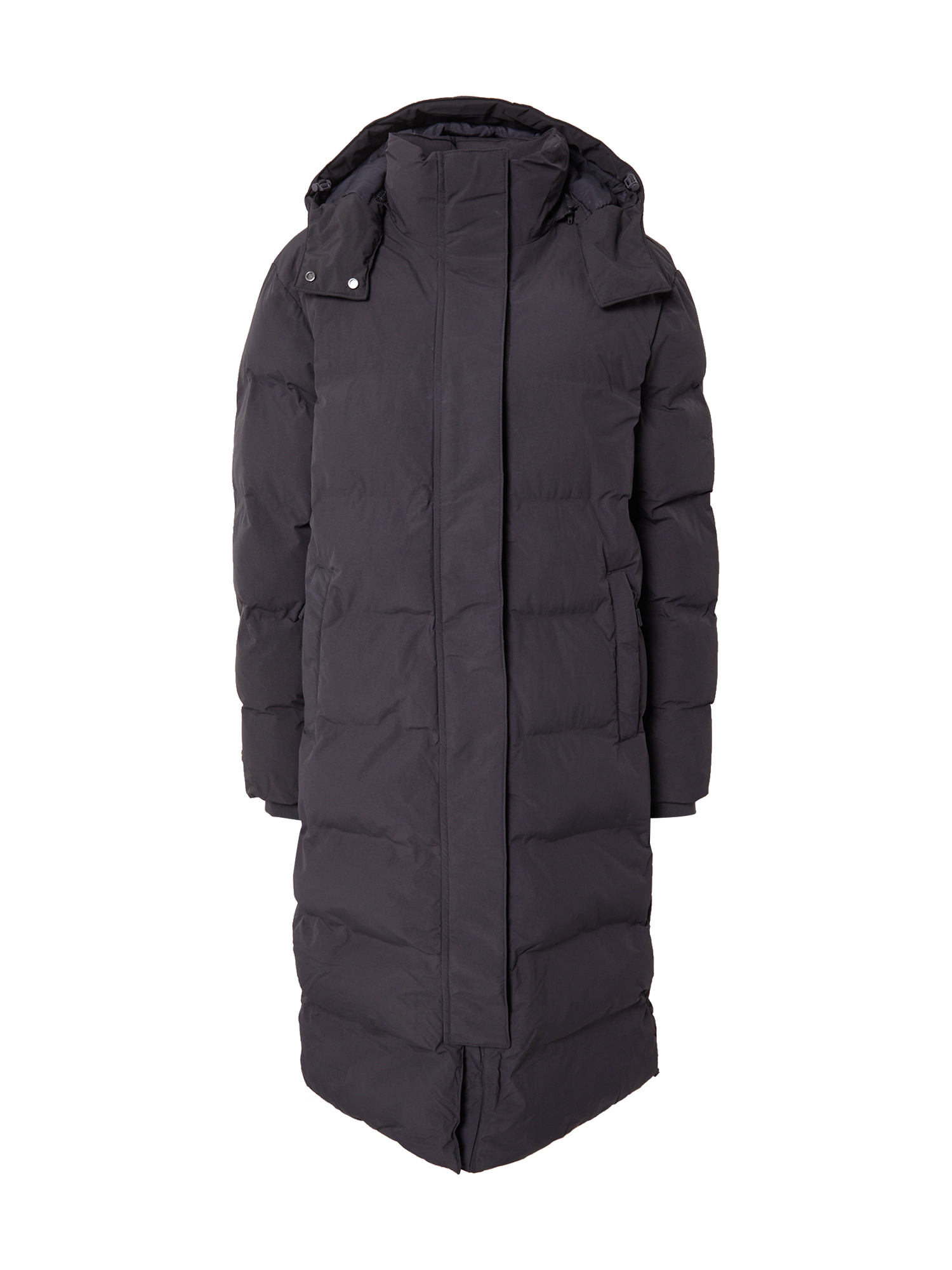 Płaszcze T06wI Superdry Płaszcz zimowy w kolorze Czarnym 
