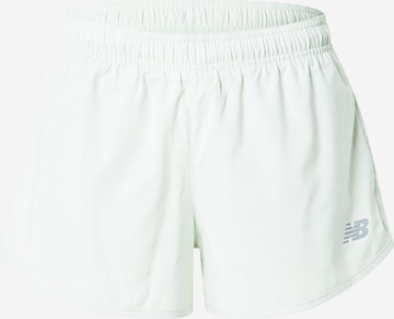 Pantalon de sport 'Essentials' new balance en vert : devant