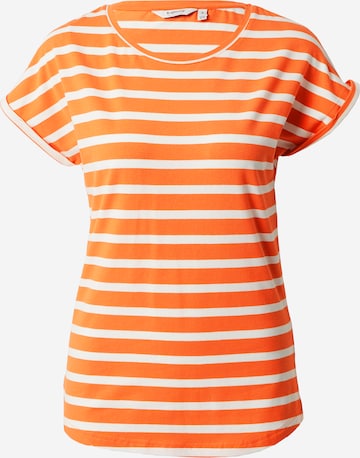 T-shirt b.young en orange : devant