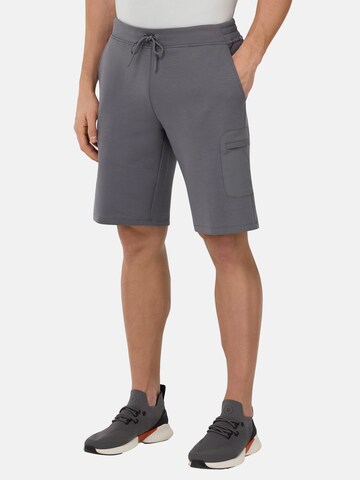 Boggi Milano Regular Shorts 'B Tech' in Grau: Vorderseite