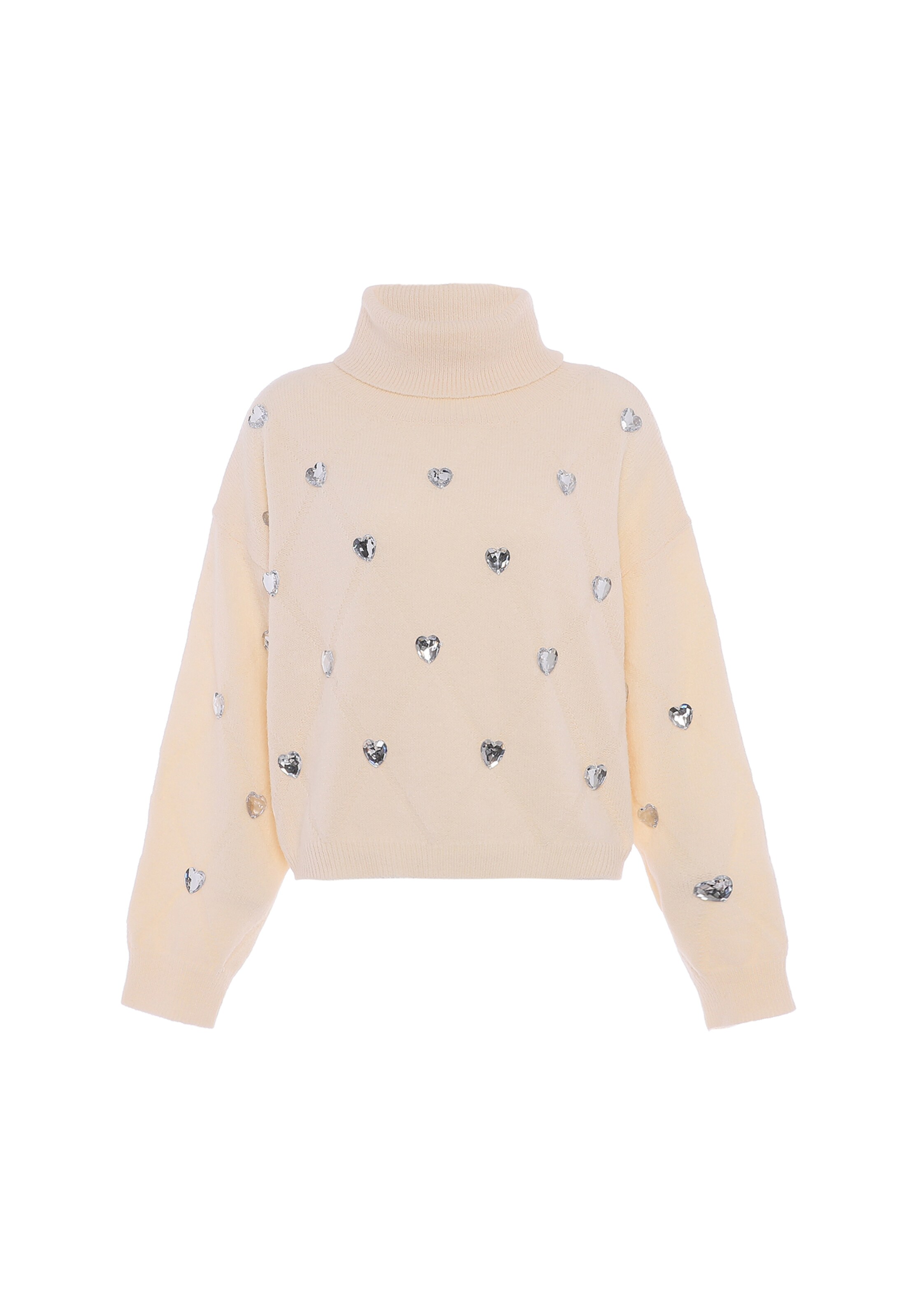 faina Свитер в Белый: спереди