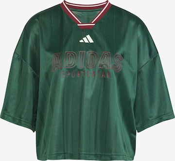 T-shirt fonctionnel 'Tiro' ADIDAS SPORTSWEAR en vert : devant