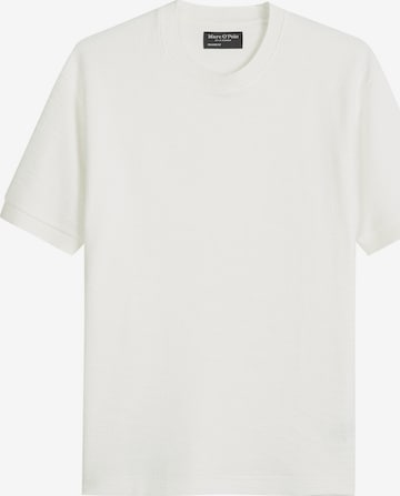 T-Shirt Marc O'Polo en blanc : devant