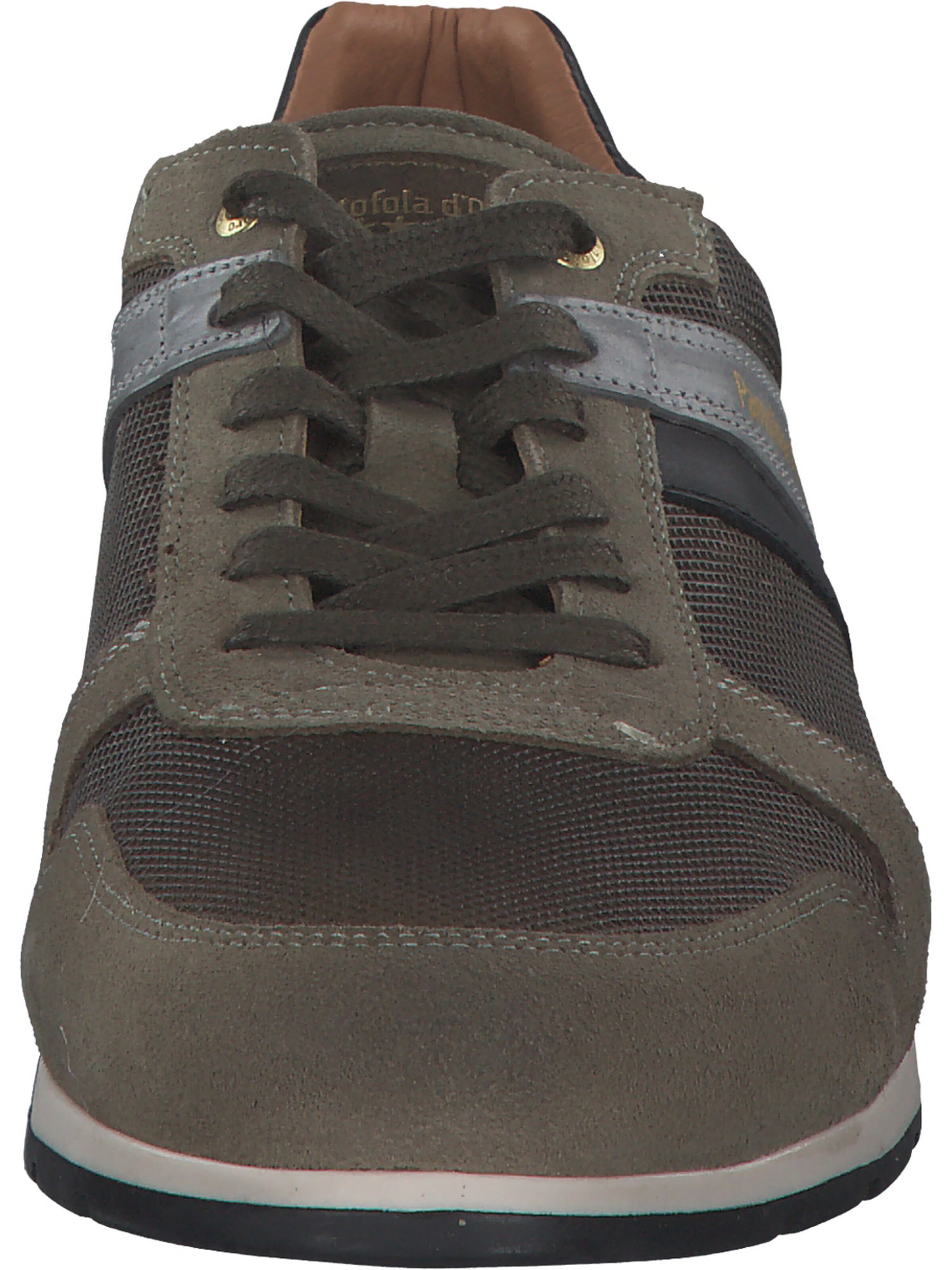 PANTOFOLA D'ORO Platform trainers 'Taranto' in Brown