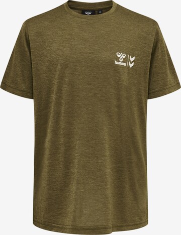 Hummel Performance Shirt in Green: front