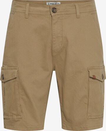 11 Project Regular Broek in Beige: voorkant