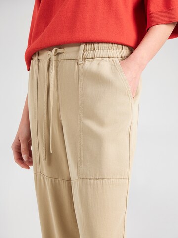 MOS MOSH Конический (Tapered) Штаны 'MMMaison Stalom' в Бежевый