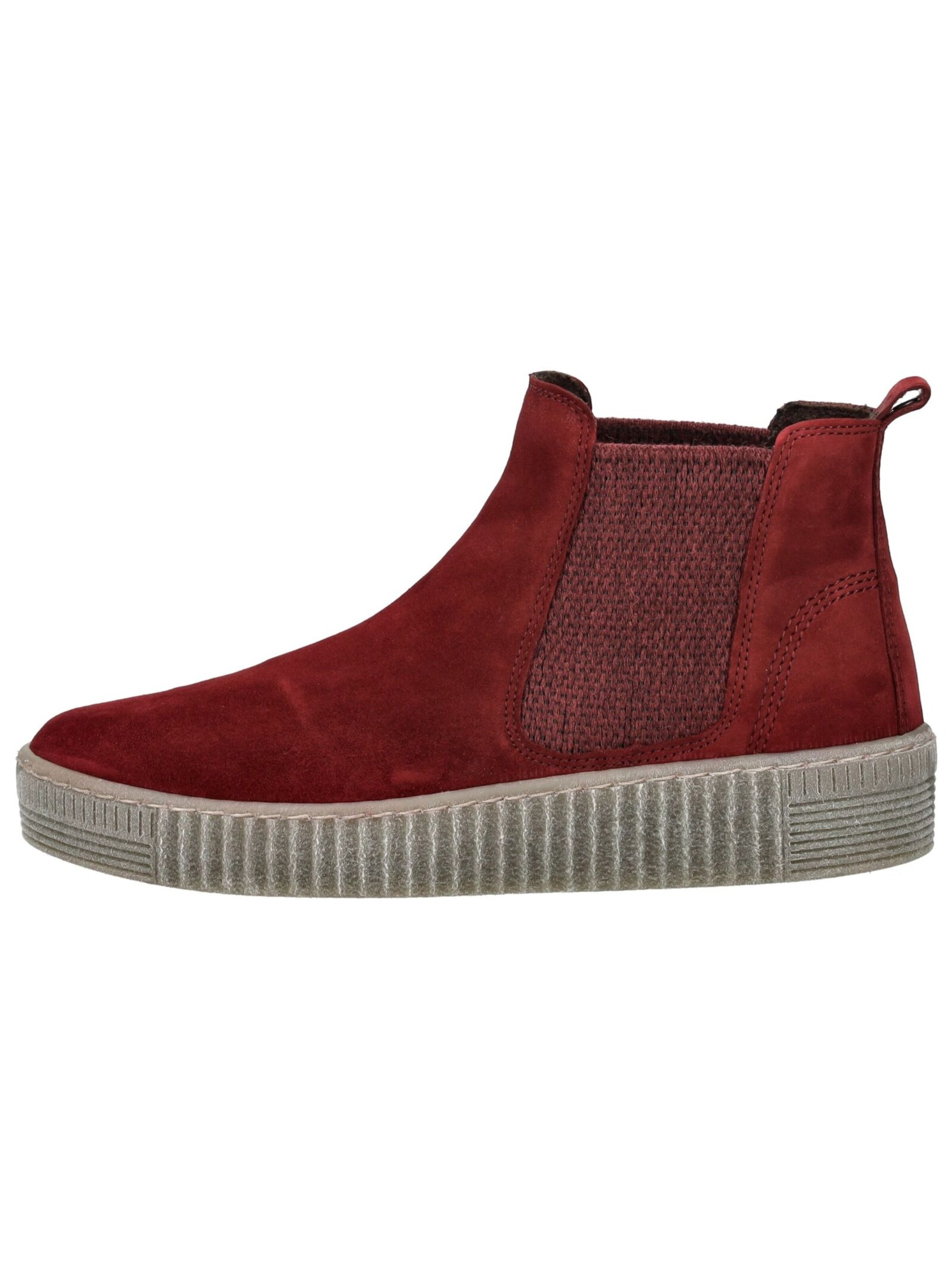 GABOR Chelsea Boots in Red