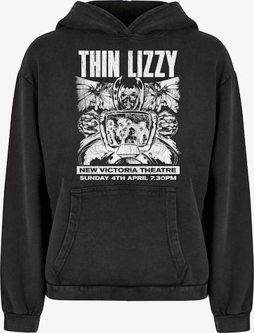 Merchcode Sweatshirt ' Thin Lizzy - New Victoria Theatre ' in Schwarz: predná strana