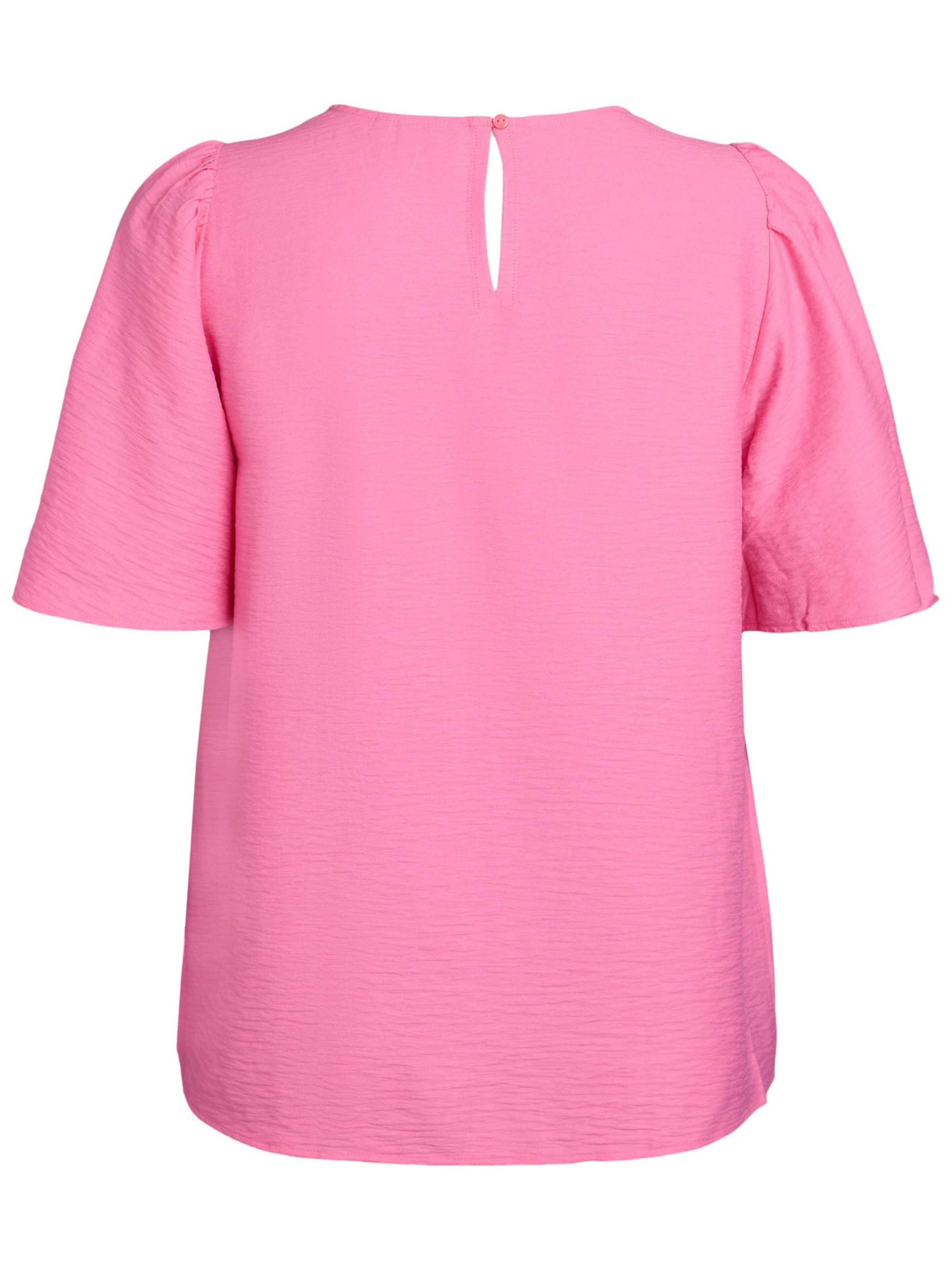 Zizzi Bluse 'Caerina' in Pink