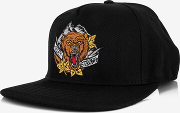 Blackskies Cap 'Traditional Tattoo' in Schwarz: Vorderseite