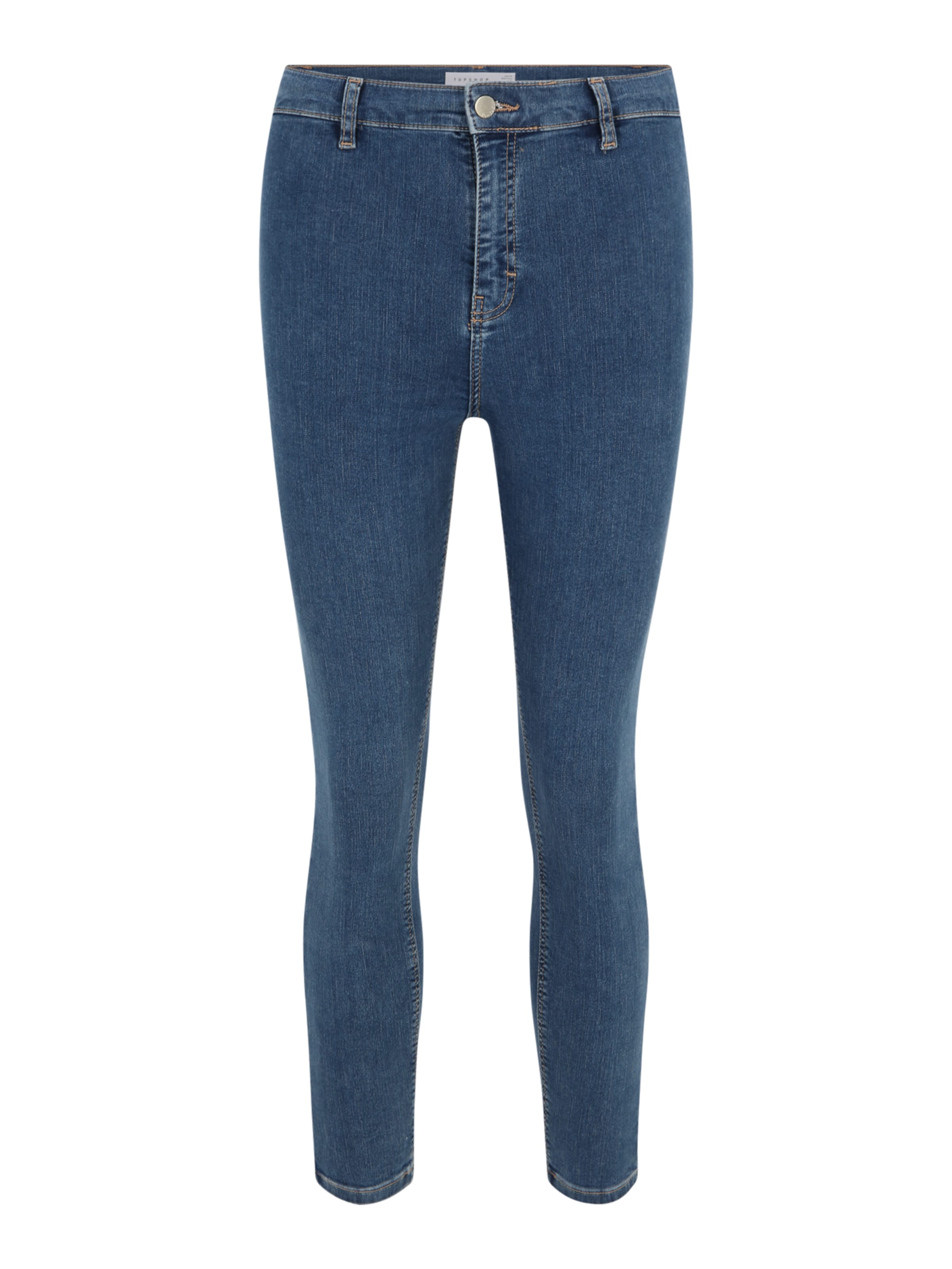 TOPSHOP Petite Skinny Jeans 'Joni' in Blue: front