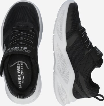 Baskets 'METEOR-LIGHTS' SKECHERS en noir