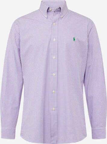 Polo Ralph Lauren Regular fit Overhemd 'CUBDPPCS' in Lila: voorkant