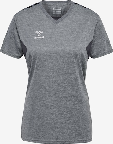 Hummel Performance Shirt 'Authentic' in Grey: front