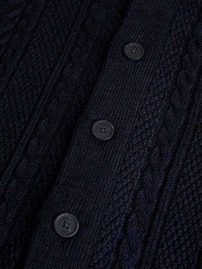 JACK & JONES Knit cardigan 'JJJAMES' in XS in Dark blue, Item view