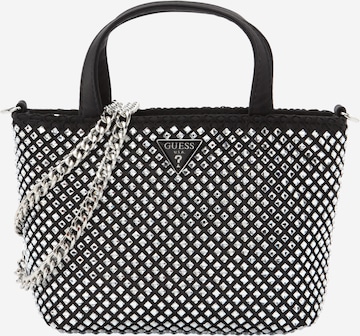 juoda GUESS Pirkinių krepšys 'Tasmin': priekis