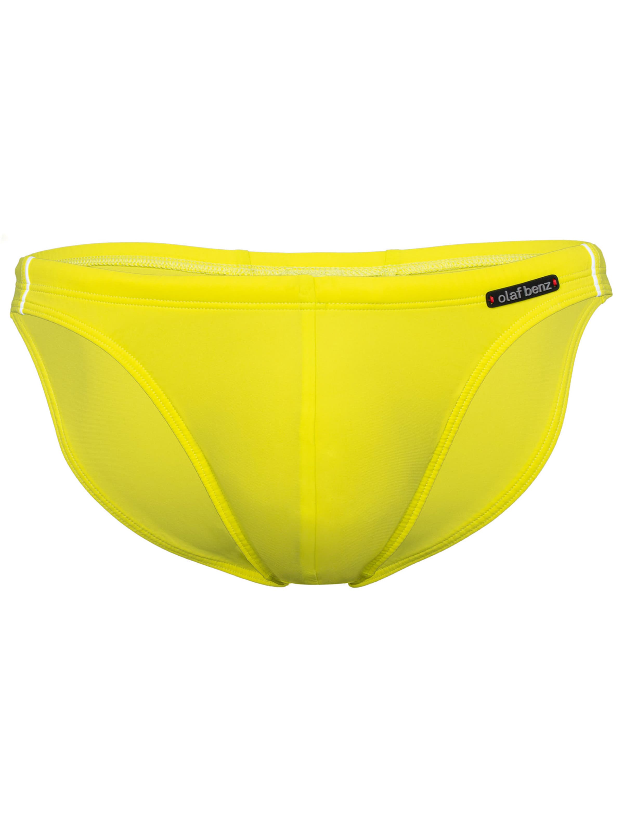 Maillot de bain ' BLU2550 Sunbrief ' Olaf Benz en jaune : devant