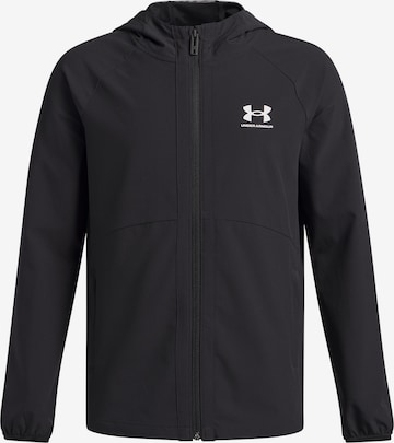 UNDER ARMOUR Sports jacket in Black: front