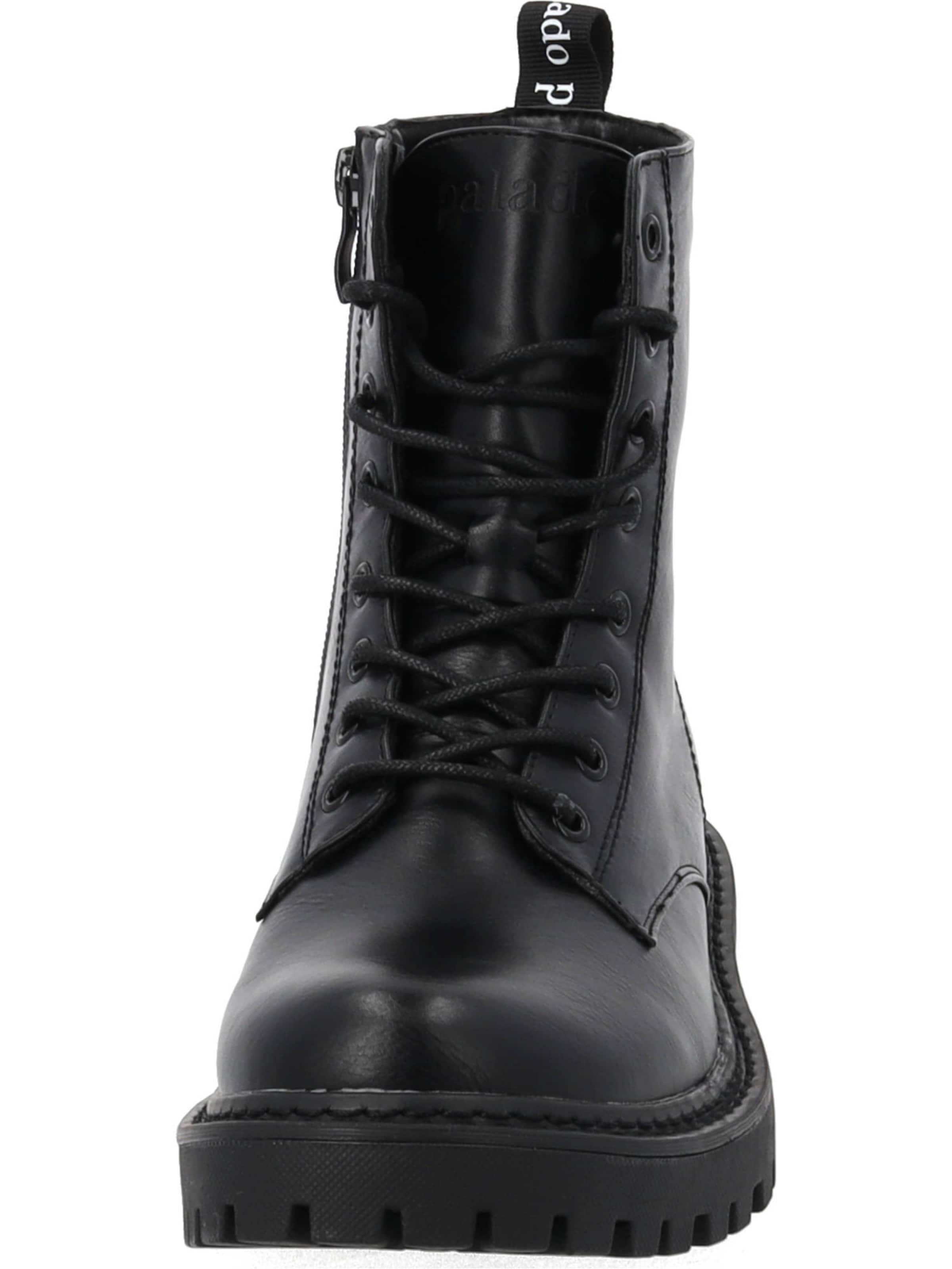 Palado Schnürstiefelette 'Noleta' in Schwarz