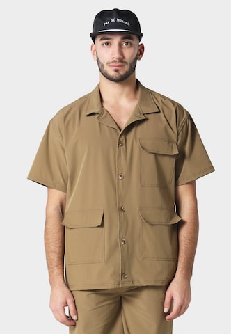 T-Shirt 'Utility' Pas De Monaco en beige : devant