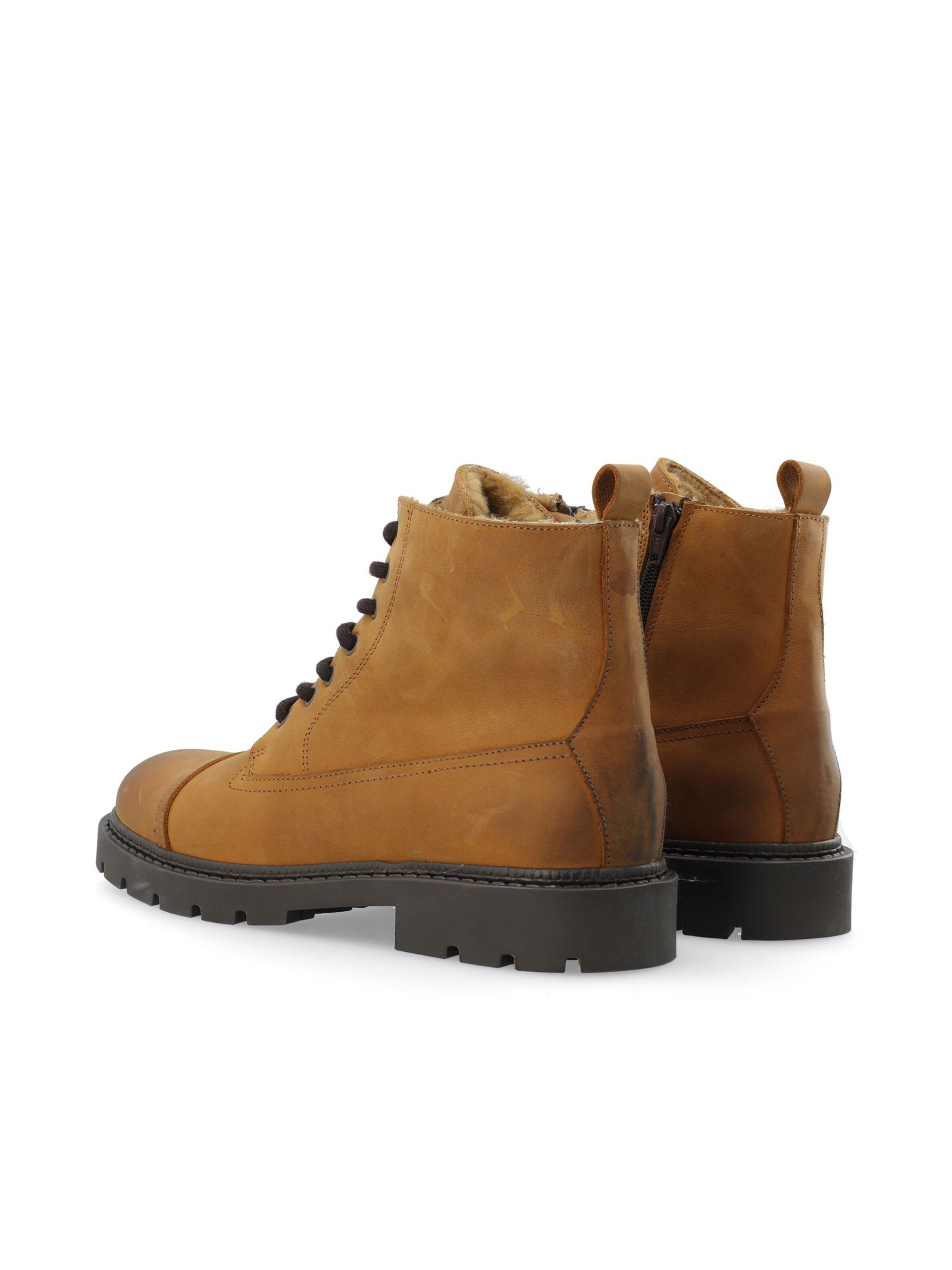 Bianco Lace-up boots 'Jeff' in Brown