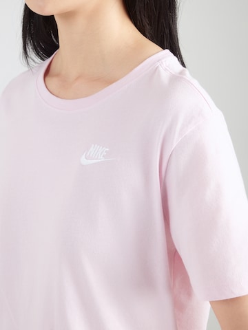 Nike Sportswear Koszulka 'Club Essential' w kolorze różowy