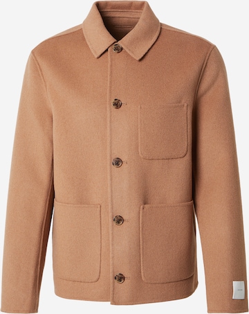 Calvin Klein Tussenjas in Beige: voorkant