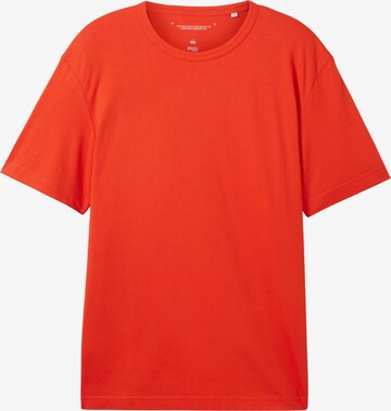 TOM TAILOR - Camiseta en rojo: frente