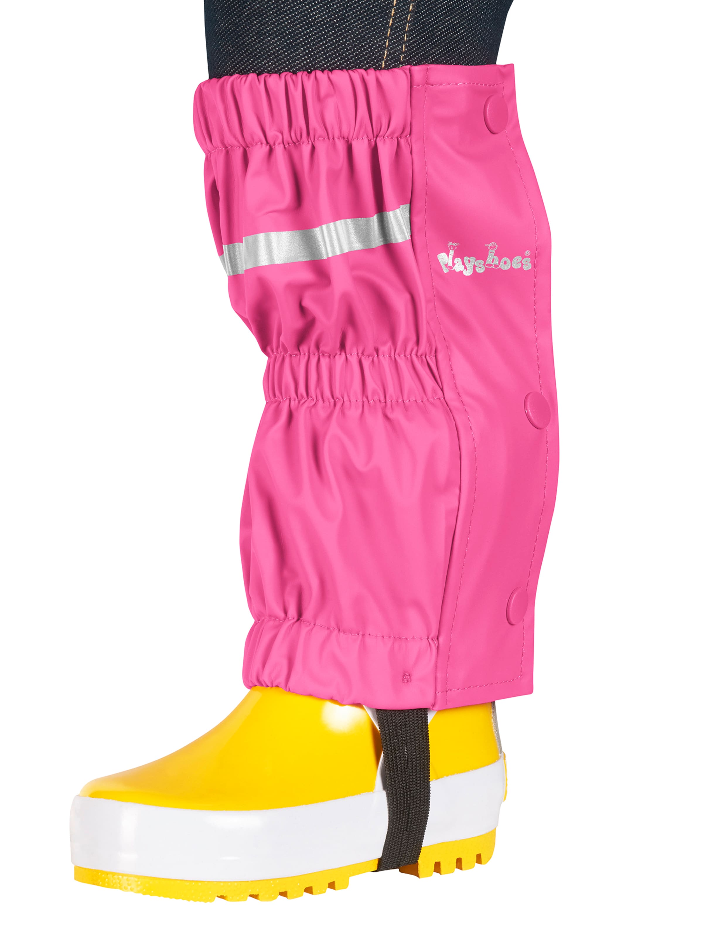 PLAYSHOES Резиновые сапоги в Ярко-розовый: спереди