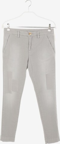 Aglini Pants in XS in Grey: front