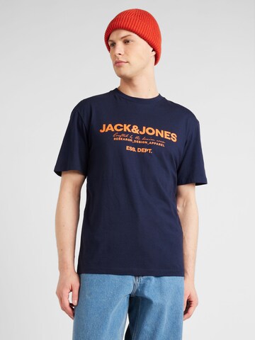 JACK & JONES - Camiseta 'GALE' en azul: frente
