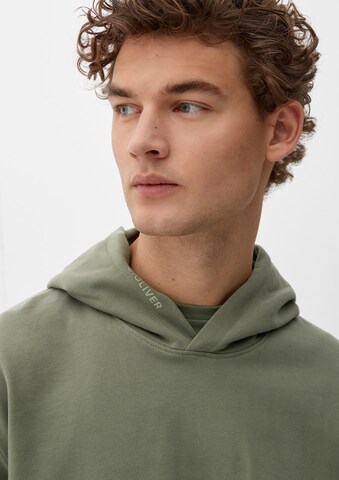 Sweat-shirt s.Oliver en vert