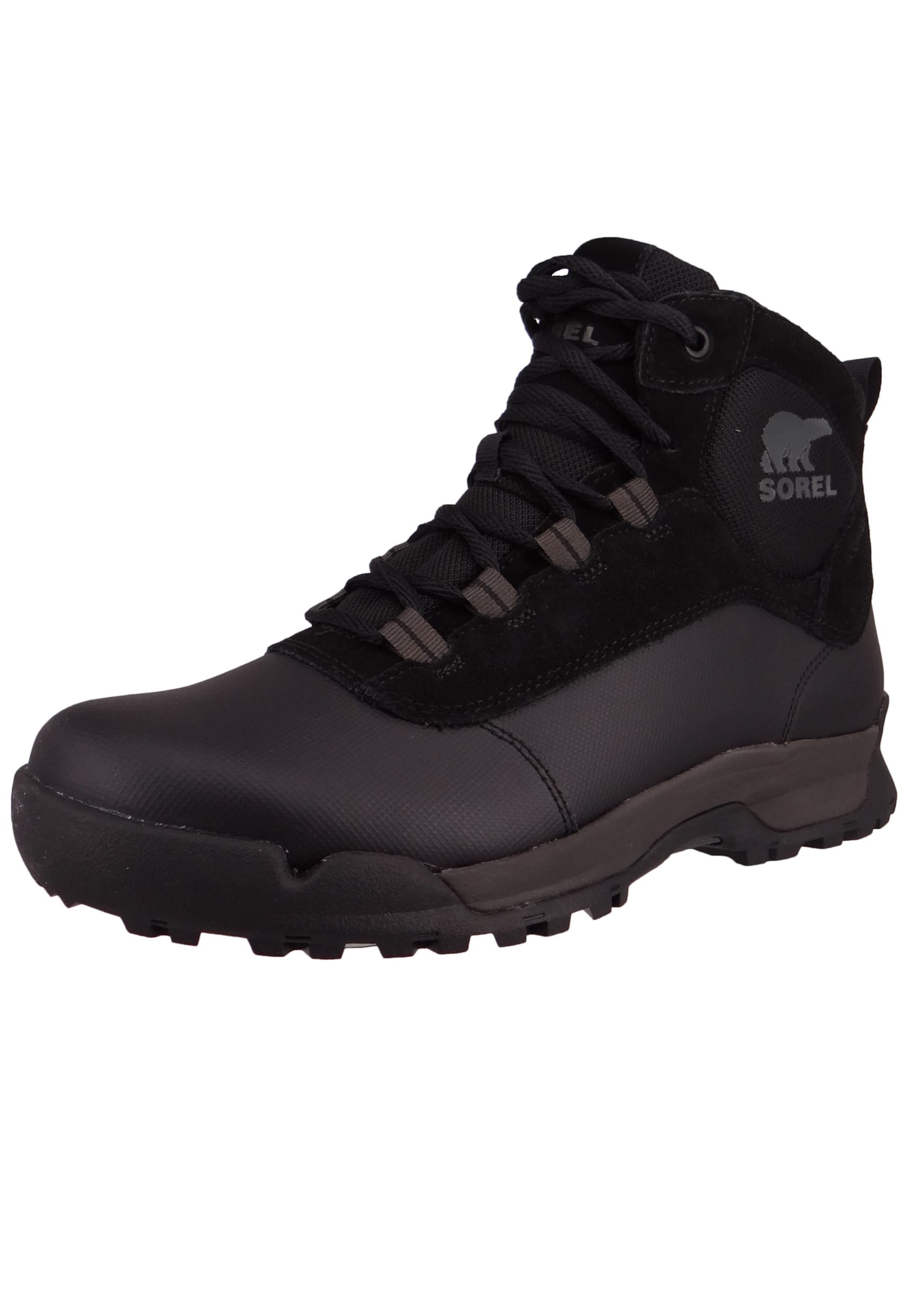 SOREL Schnürboots 'Buxton Lite' in Schwarz: Vorderseite