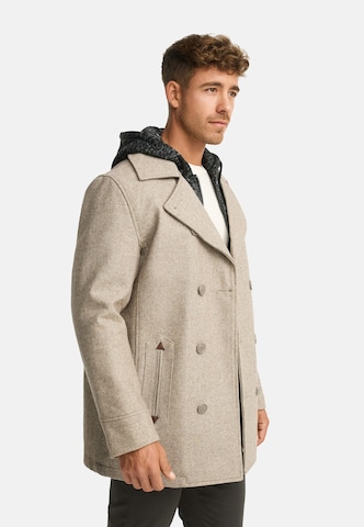 Manteau mi-saison 'Cliff' INDICODE JEANS en beige