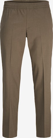 JACK & JONES Плиссированные брюки 'JPSTKane Edwin' в Коричневый: спереди