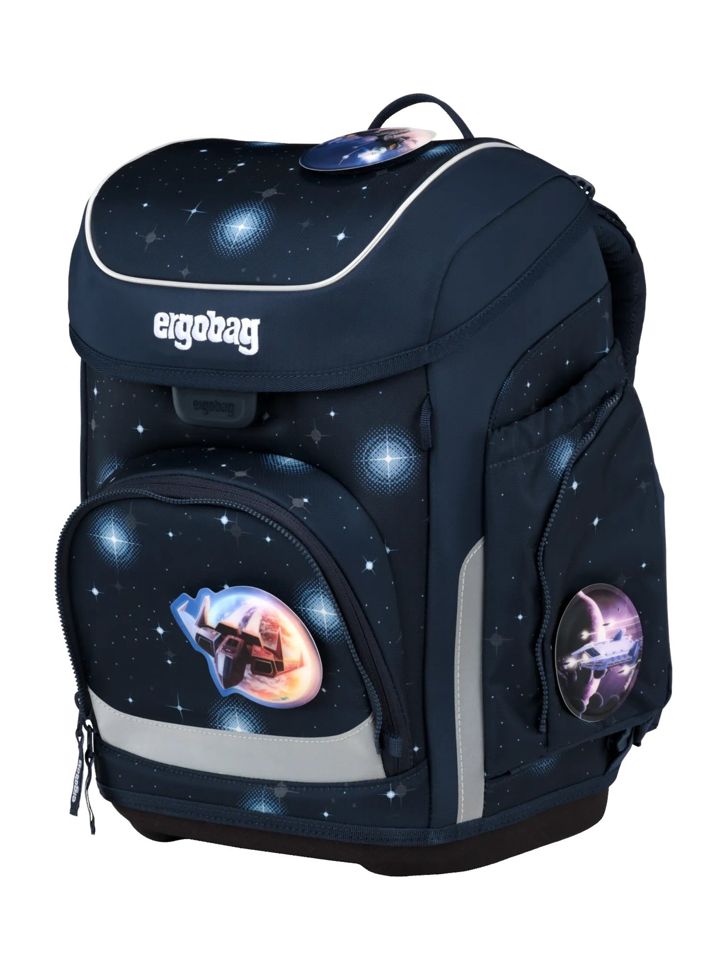 ergobag Backpack 'Schulranzen-Set cubo Set' in Blue