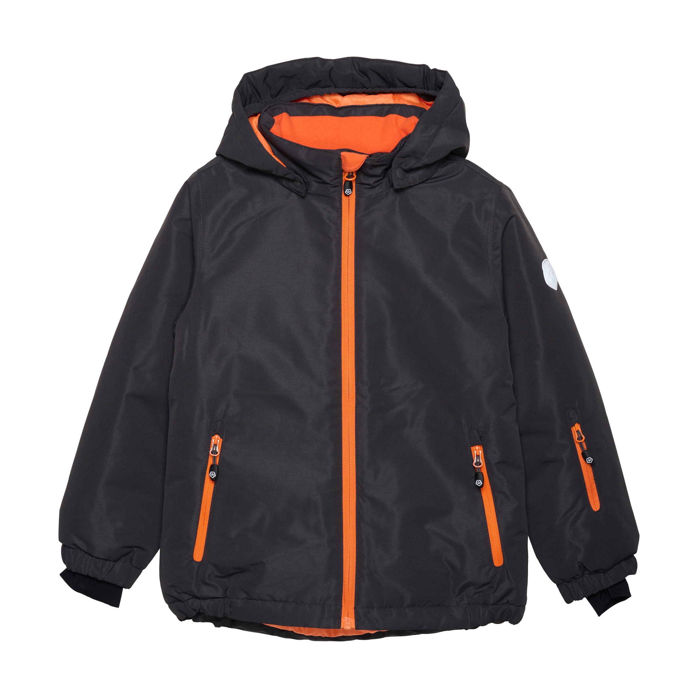 Veste de sport COLOR KIDS en noir : devant