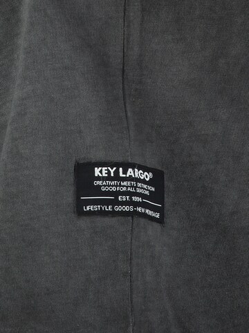 Maglietta 'Pazzo' di Key Largo in grigio