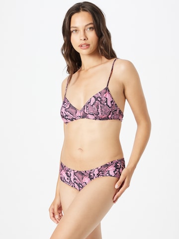 Zadig & Voltaire Triangle Bikini in Pink: front