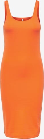 ONLY - Vestido 'VENIA' en naranja: frente