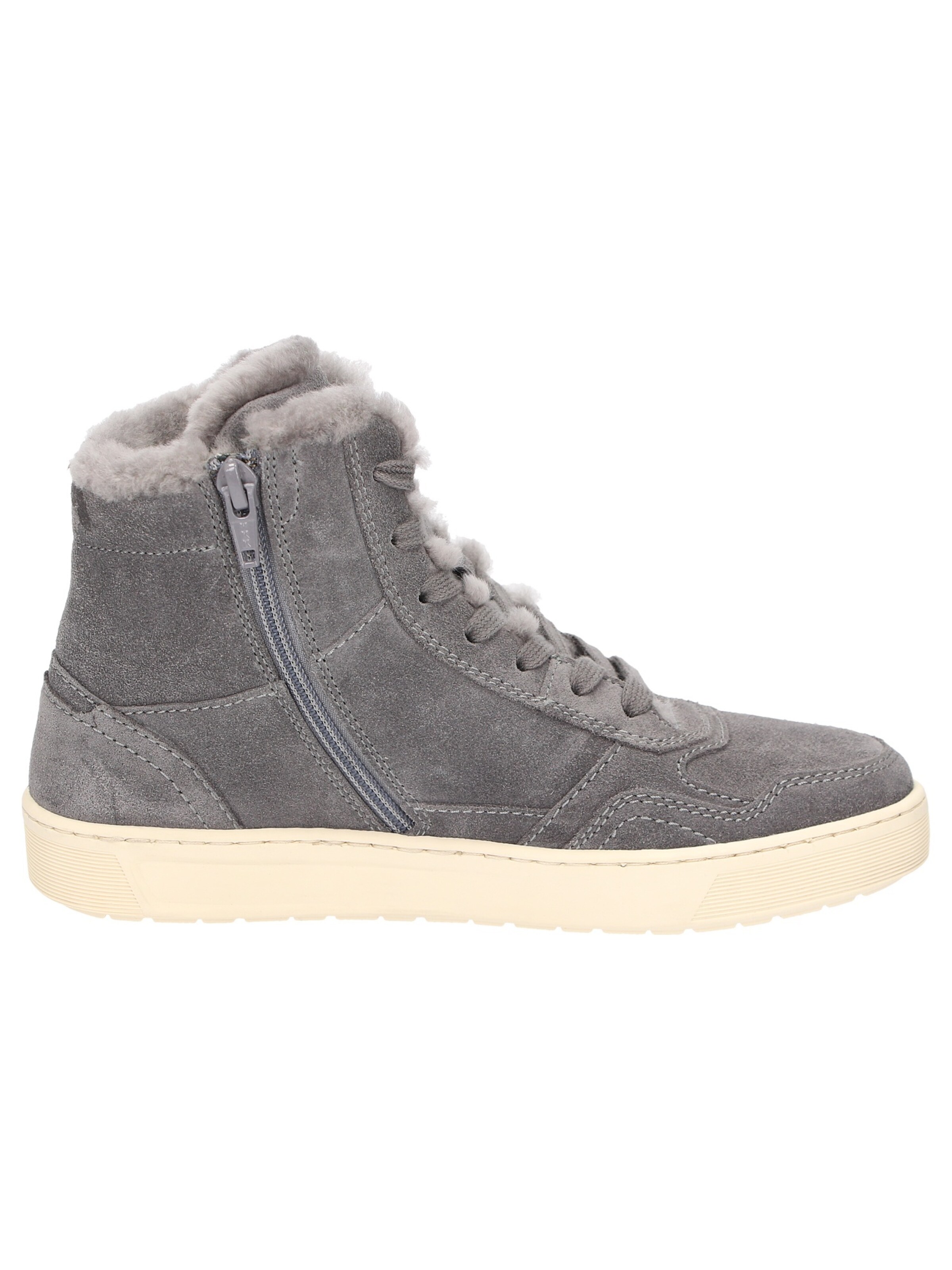 SIOUX Lace-up bootie 'Tedroso' in Grey
