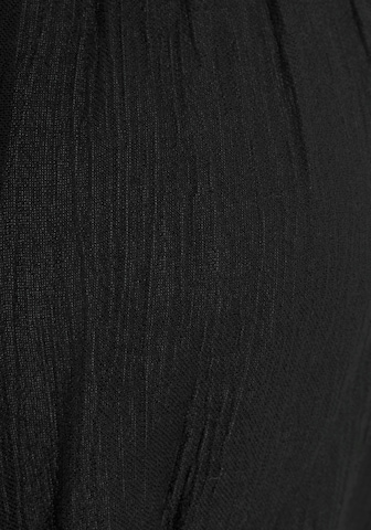 LASCANA Bluza | črna barva